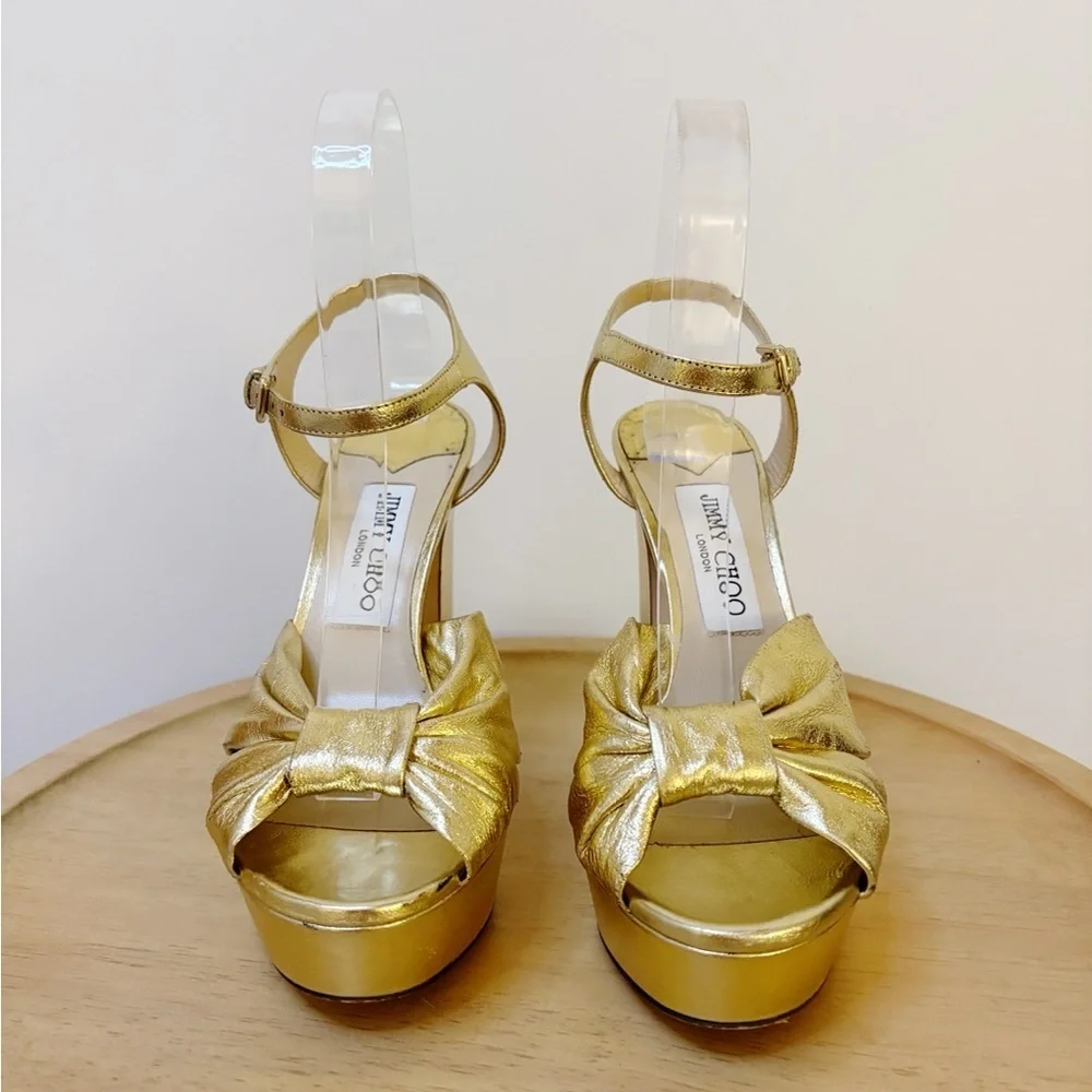 Jimmy Choo Heloise 120 Platform Heels